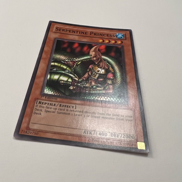 Yu-Gi-Oh 1st Edition Serpentine Princess Card - Picture 2 of 3
